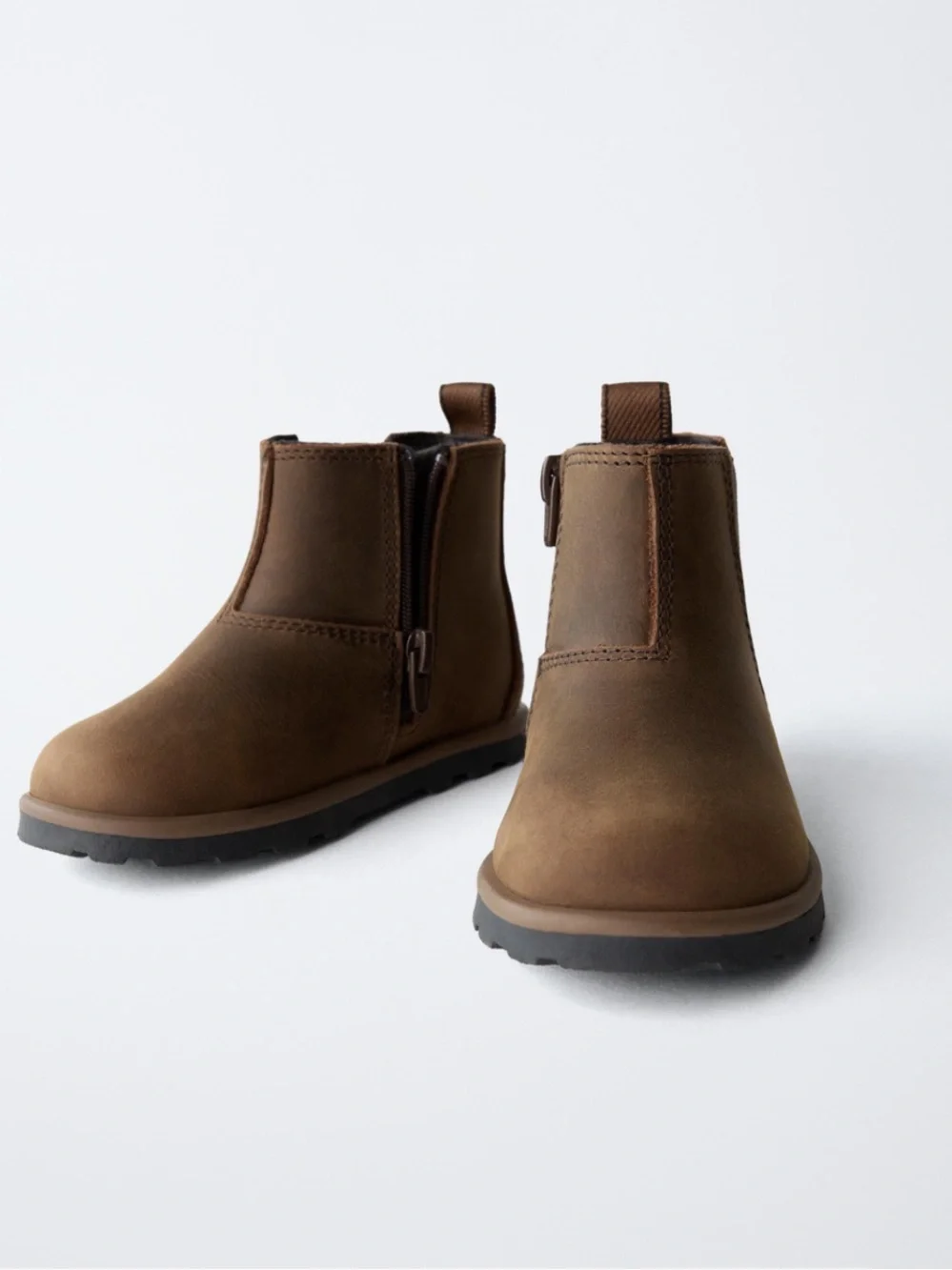 Zara Kids Brown Chelsea Boots Toddler 5 1/2